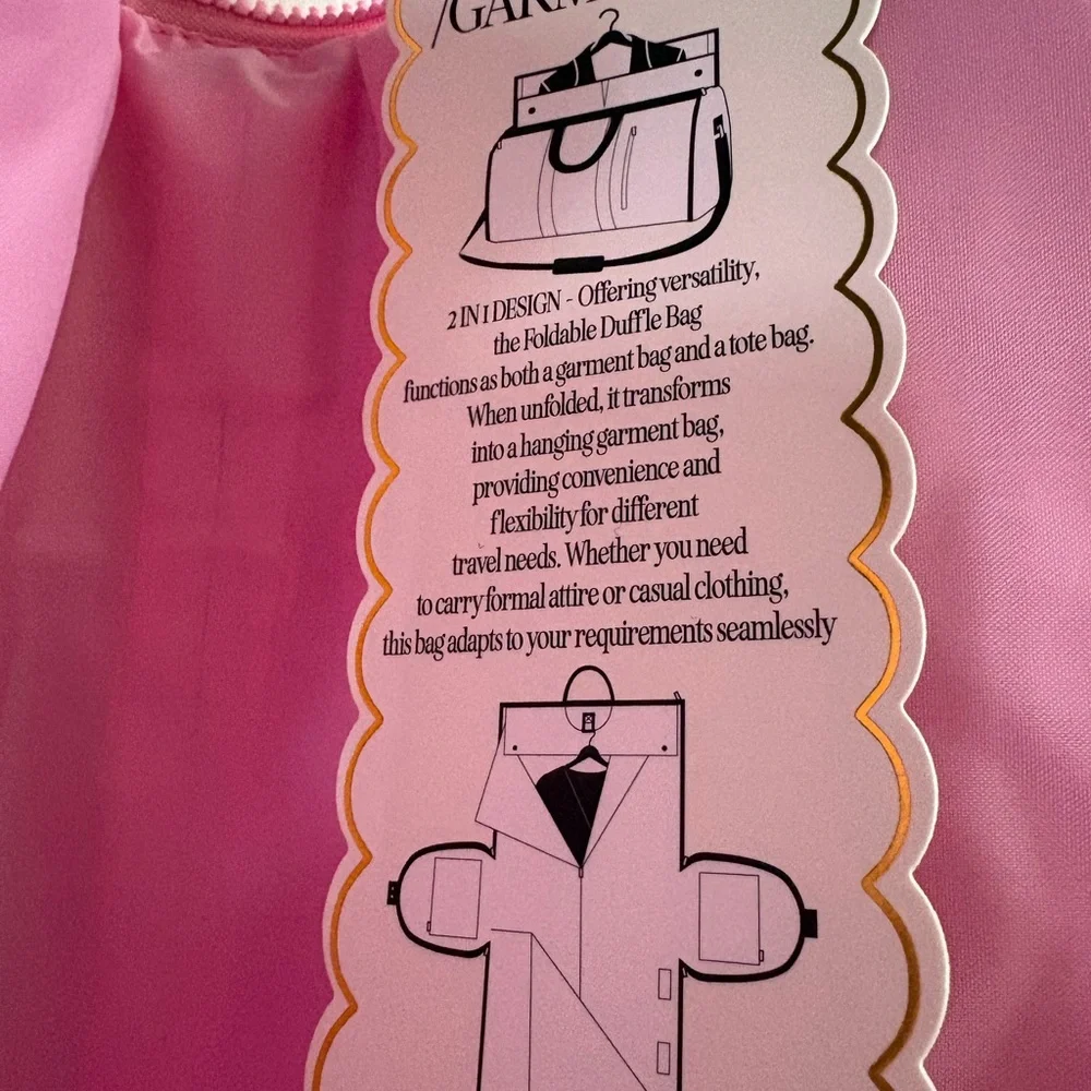 Simply Southern Pink and Blue Travel Bag - Picture 2 of 4